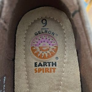Gelron cushion sole, Earth Spirit Shoes “Beni”